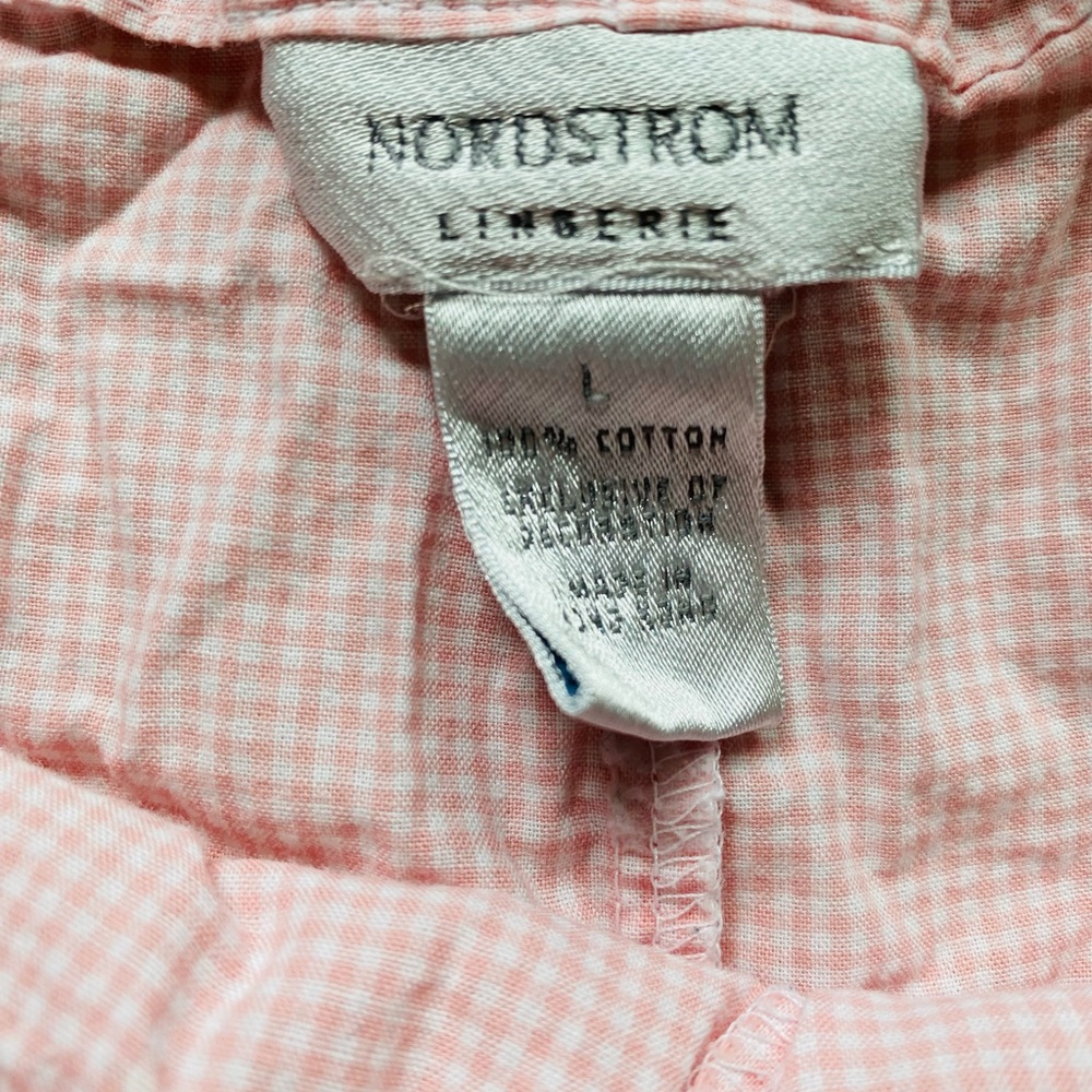 Nordstrom Pink Embroidered Sleep Shorts - Picture 3 of 3